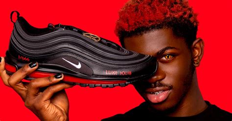 nike satan shoes fake|nike shoes with human blood.